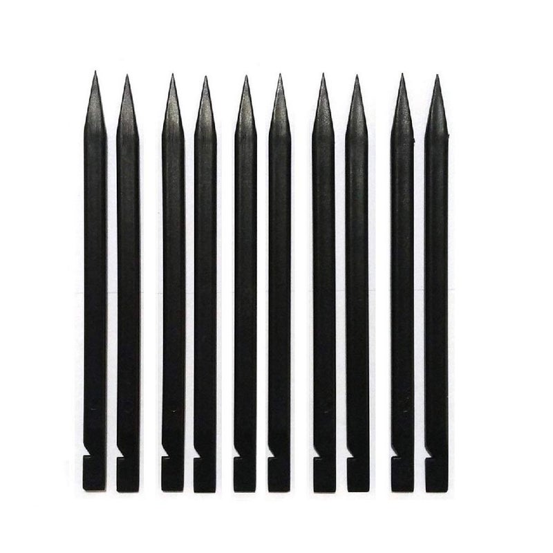 Fixinus 100 Pieces Universal Black Stick Spudger Opening Pry Tool Kit for iPhone Mobile Phone iPad Tablets Macbook Laptop PC Repair - Image 1